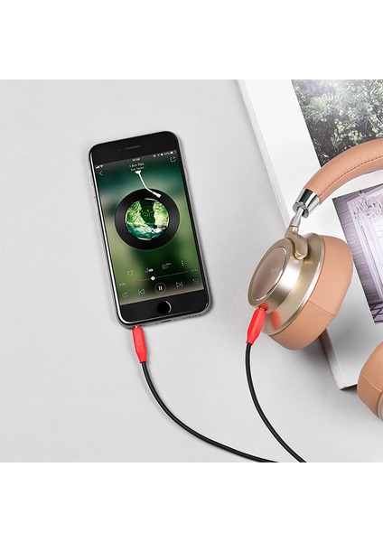 Hoco UPA11 3.5mm Aux To Aux Ses Aktarım Kablosu 1MT-(1903) indirimleri