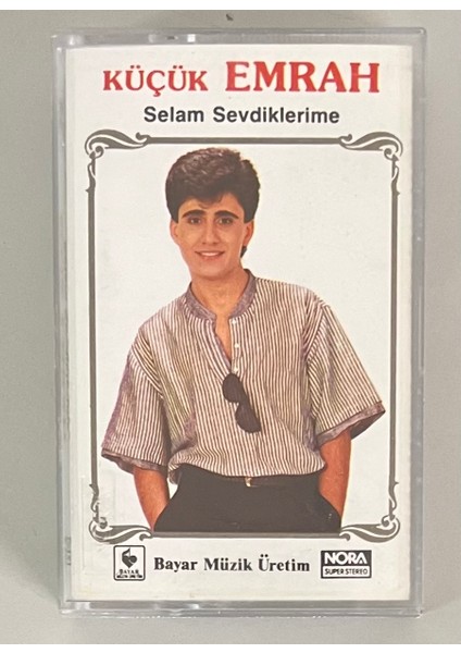 Küçük Emrah Selam Sevdiklerime Kaset (Orijinal 1987 Dönem Kağıt Baskı Kaset)