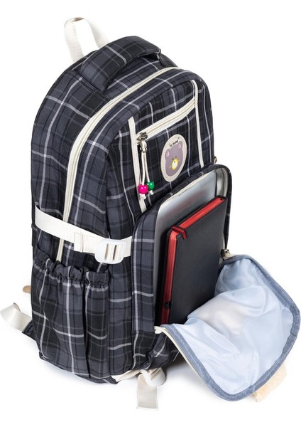 Okul ve Günlük Kullanım Için Ayıcık Figürlü Sırt Çantası