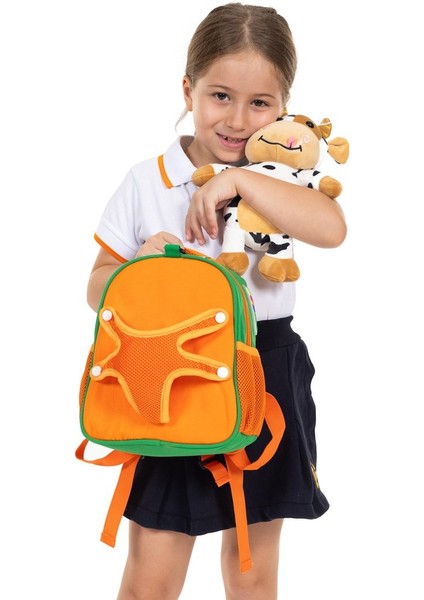 Oyuncak Ayıcık Figürlü Anaokulu Sırt Çantası