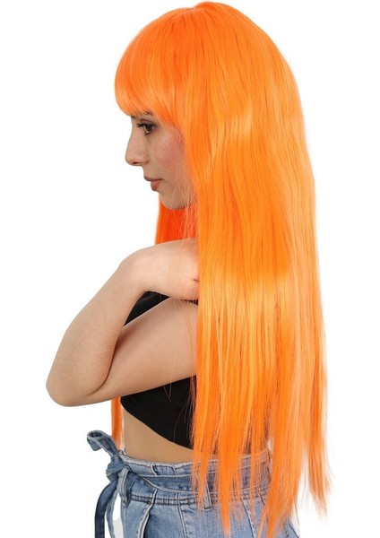 Uzun Kahküllü Fiber Sentetik Peruk / Tcu modelleri