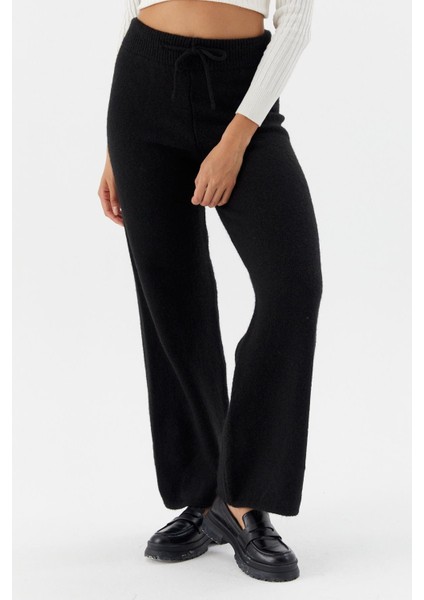 Beli Ip Bağcıklı Triko Pantolon Sıyah fiyatları