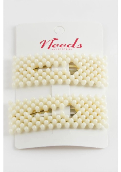 Dikdörtgen Çıtçıtlı Toka 2 Adet