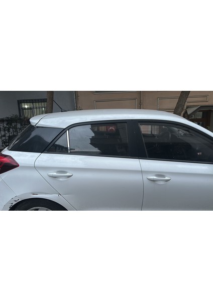 Hyundai I20 2014-2018 Uyumlu Kapı Direği Krom Paslanmaz Çelik 2 Parça Cam Direk