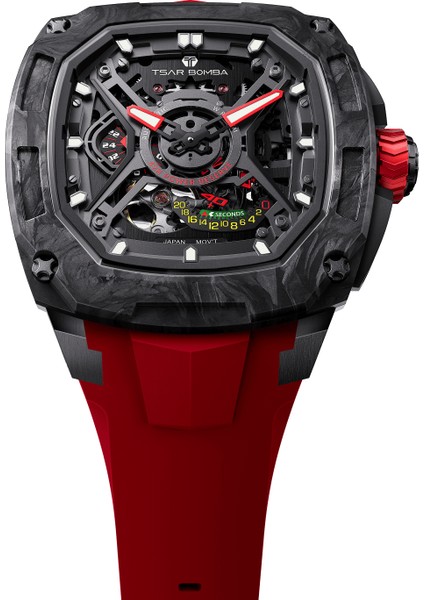 Dark Matter 5 Otomatik Saat TB8605 Kırmızı modelleri