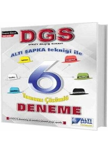 Dgs Altı Şapka 6 Çözümlü Deneme