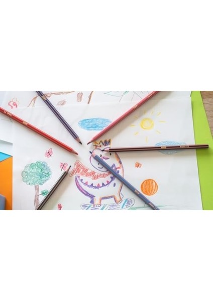 Kids Evolution Stripes Kuru, 24'lü Kutu, Kıymık Oluşturmaz, Çiğnemeye Karşı Dayanıklı, Açılır modelleri