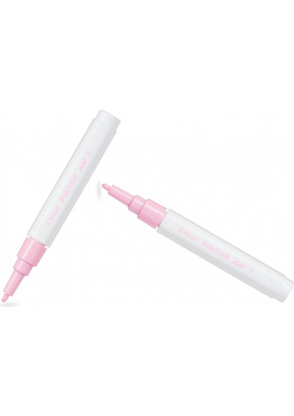 Pılot Pintor (F) Yuvarlak Uç Pastel Pembe ( Iki Adet )