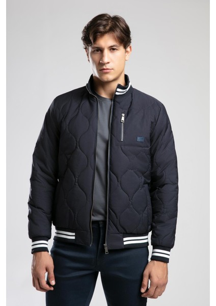 Dashawn Erkek Kapüşonlu Mont Lacivert fiyatları