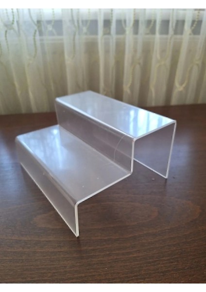 Pleksi Akrilik 2 Katlı Merdiven Şeffaf ( 10 x 40CM ) fiyatları