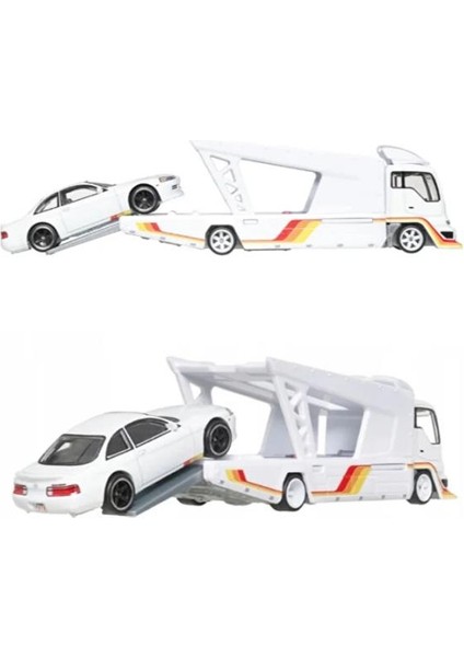 Premium Car Culture Transport Toyota Soarer Kousoku Hauler 1/64 Model Tır fiyatları