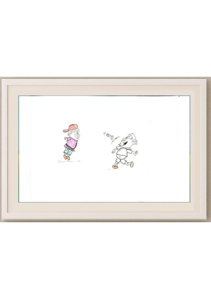 Hossein Abdollahi Adli 29X21CM Orijinal Karikatür Tablo fırsatları