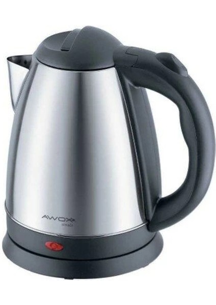Awox Armada Çelik Kettle 1.8lt Menteşe Kilit Inox Kapak 360° Dönebilen Gövde Otomatik Kapanma (K95)
