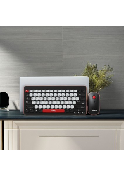 Kablosuz Mini Klavye ve Mouse Seti - Şık, Sessiz ve Ergonomik Tasarım