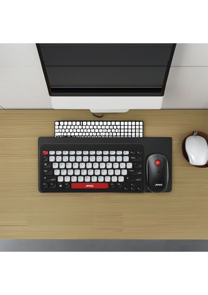 Kablosuz Mini Klavye ve Mouse Seti - Şık, Sessiz ve Ergonomik Tasarım fiyatları