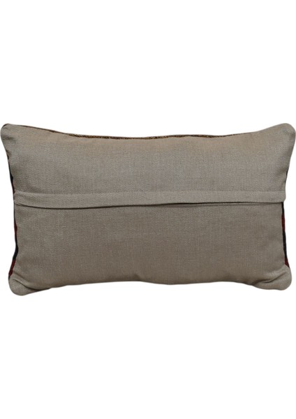 El Dokuma Lumbar Kilim Kırlent Yastık Kılıfı 0271 - Yeni - Çok Renkli modelleri