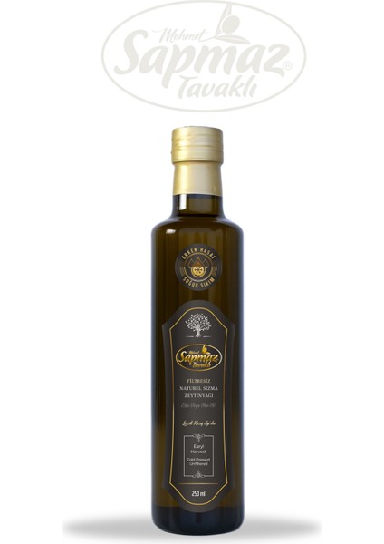 Filtresiz Naturel Sızma Zeytinyağı 250ML