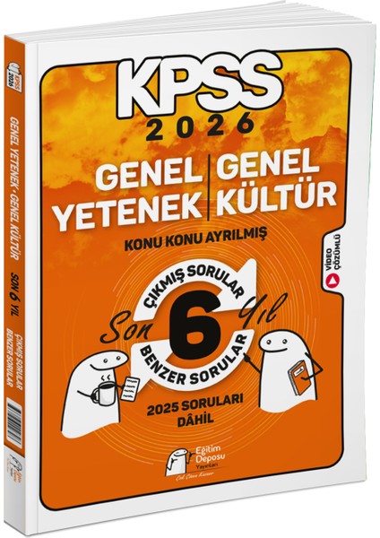 2026 Kpss Genel Yetenek Genel Kültür Konu Konu Son 6 Yıl Çıkmış-Benzer Sorular