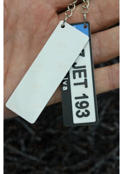 Kişiye Özel Plaka Tasarımlı Araba Anahtarlığı-Özel Üretim Kişisel Tasarım Anahtarlık indirimleri