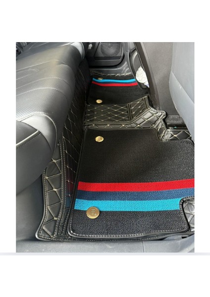 Jaecoo7 Aracına Özel 8d Çift Katmanlı Havuzlu Paspas Takımı (Siyah) modelleri