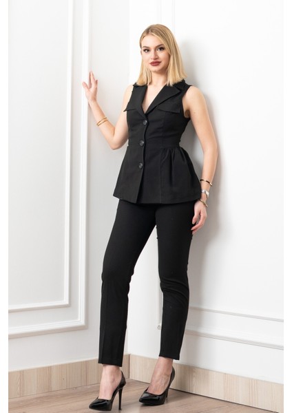 Elegant Line Uzun Yelekli Takım 1264 fırsatları