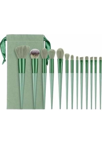 13 Parça Makyaj Fırça Seti Far Kontür Aydnlatıcı Fırçası Iz Bırakmaz Hafif ve Yumuşak modelleri