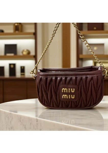 Embro Zincir Detaylı El Omuz Kadın Çanta