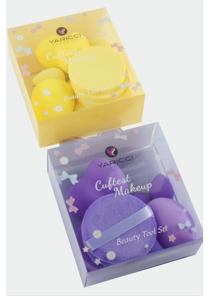 10 Adet Karışık Makyaj Süngeri