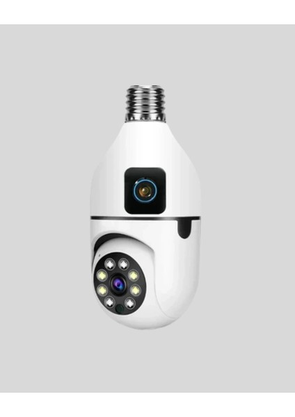 Buğz Wifi Ampul Güvenlik Kamerası 1080P Full Hd Gece Görüşlü ve Hareket Algılamalı indirimleri