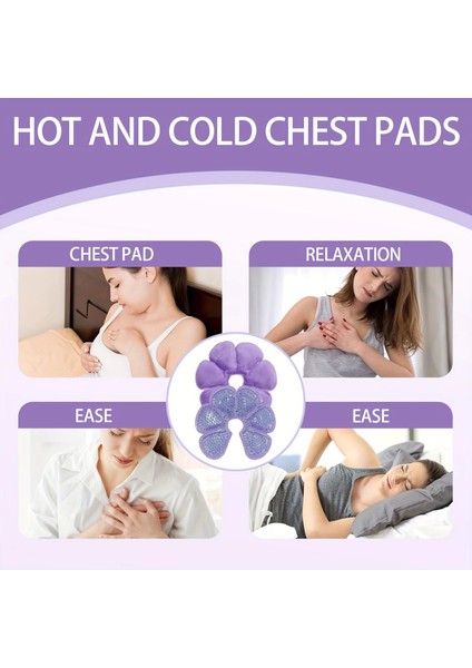 Emziren Anneler Için 2 Li Jel Göğüs Pedi – Sıcak ve Soğuk Kullanıma Uygun, Pvc Dolgulu, Konfor ve Destek Sağlayan Ped ( Lisinya ) modelleri