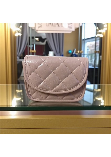 Baklava Desenli Mini Kadın Omuz Çanta modelleri