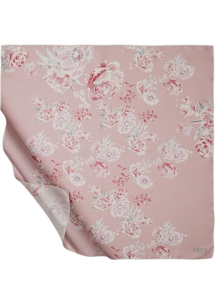 Ipekevi Hatıralar Tivil Ipek Eşarp Pudra