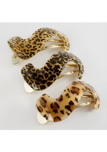 Leopar Desenli Mandal Toka 1 Adet