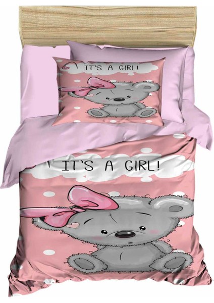 Yenidoğan Kız Bebek Nevresim Takımı &AMP;#37;100 Pamuklu Its A Girl fiyatları