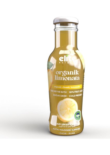 Organik Klasik Limonata 250 Ml