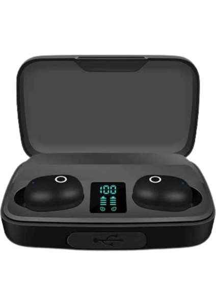 Kablosuz Bluetooth Kulaklık Android ve Ios Uyumlu LED Göstergeli Powerbankli fırsatları