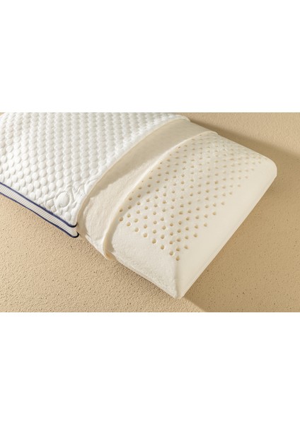 % 100 Lateks Yastık - Pamuk Iç Kılıf & Tensel Dış Kılıflı fiyatları