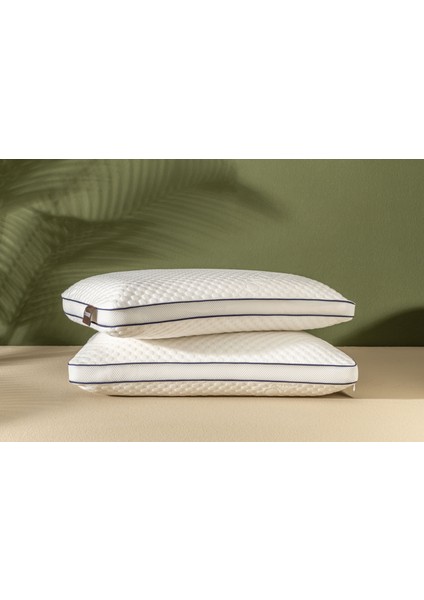 % 100 Lateks Yastık - Pamuk Iç Kılıf & Tensel Dış Kılıflı fırsatları