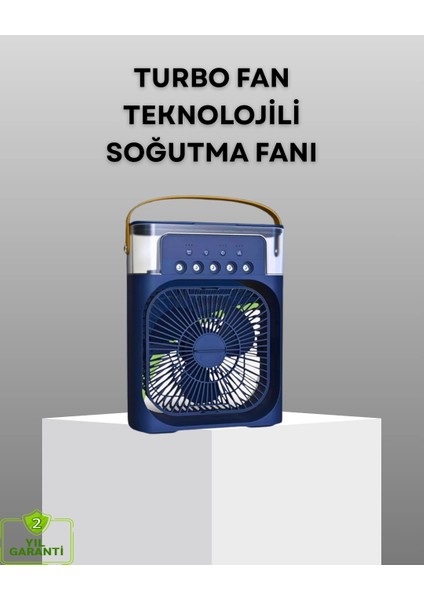 Turbo Teknolojili Ayarlanabilir Sessiz Masa ve Ofis Fanı