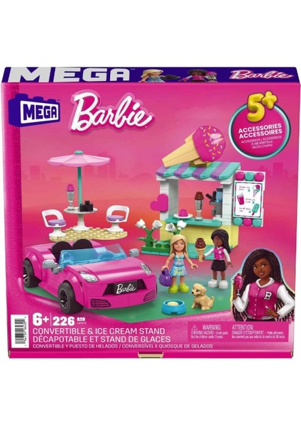 Bfs HPN78 Mega Barbie® Dondurma Standı 226 Parça +6 Yaş