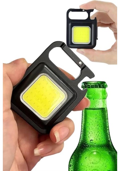 Işıldak USB Şarjlı Cep El Feneri Taşınabilir Mini LED Işık Çok Fonksiyonlu - T646G756-Z576 modelleri