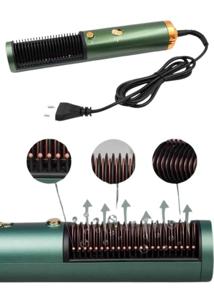 Fön Tarak Düzleştirici Seramik Kaplama Fön Makinesi Saç Kurutma - M878B548-N27878 fırsatları