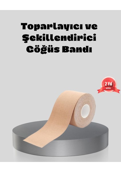 Suya Dayanıklı Görünmez Göğüs Bandı – Pamuklu ve Esnek Destek Bandı - T087G701-Z08087