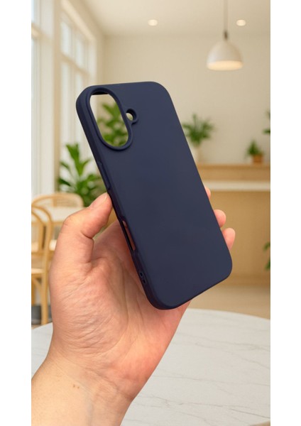 iPhone 16 - Silikon Darbe Emici Klasik Korumalı Rubber Kılıf modelleri