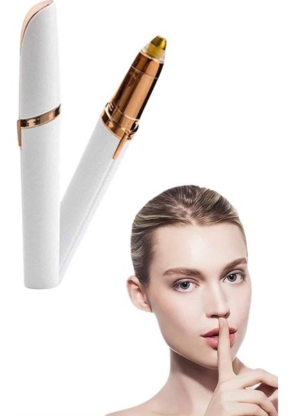 Unısex Şarjlı Kaş Bıyık Alma Epilatörü Hassas Ciltlere Özel Acısız - M513B875-N27513 indirimleri