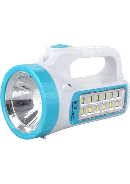 GD-410 Solar Şarjlı 3 Watt 12 LED El Feneri Işıldak modelleri