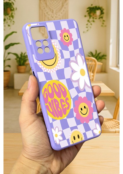 Redmi Note 11 Pro ve Note 12 Pro 4g Good Vibes Silikon Darbe Emici Klasik Korumalı Rubber Kılıf modelleri