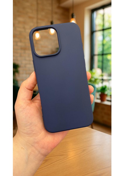 iPhone 15 Pro Max - Silikon Darbe Emici Klasik Korumalı Rubber Kılıf