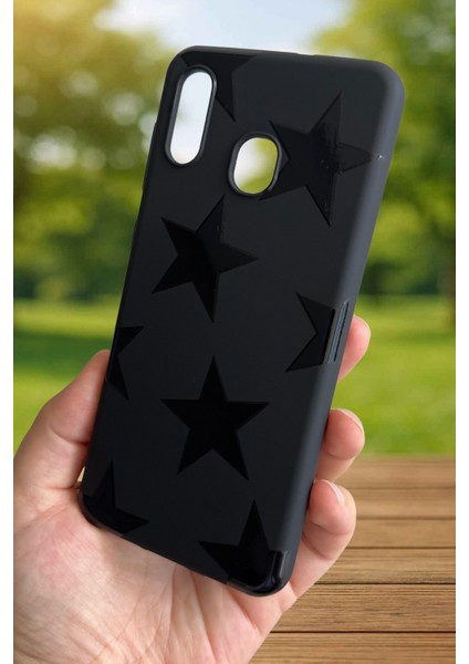 Samsung Galaxy A20 Uyumlu Star Silikon Darbe Emici Klasik Korumalı Rubber Kılıf fırsatları