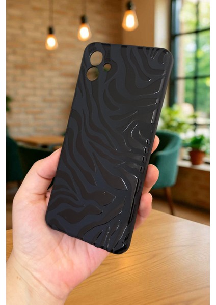 Samsung Galaxy A04 - Zebra Desenli Silikon Darbe Emici Klasik Korumalı Rubber Kılıf modelleri